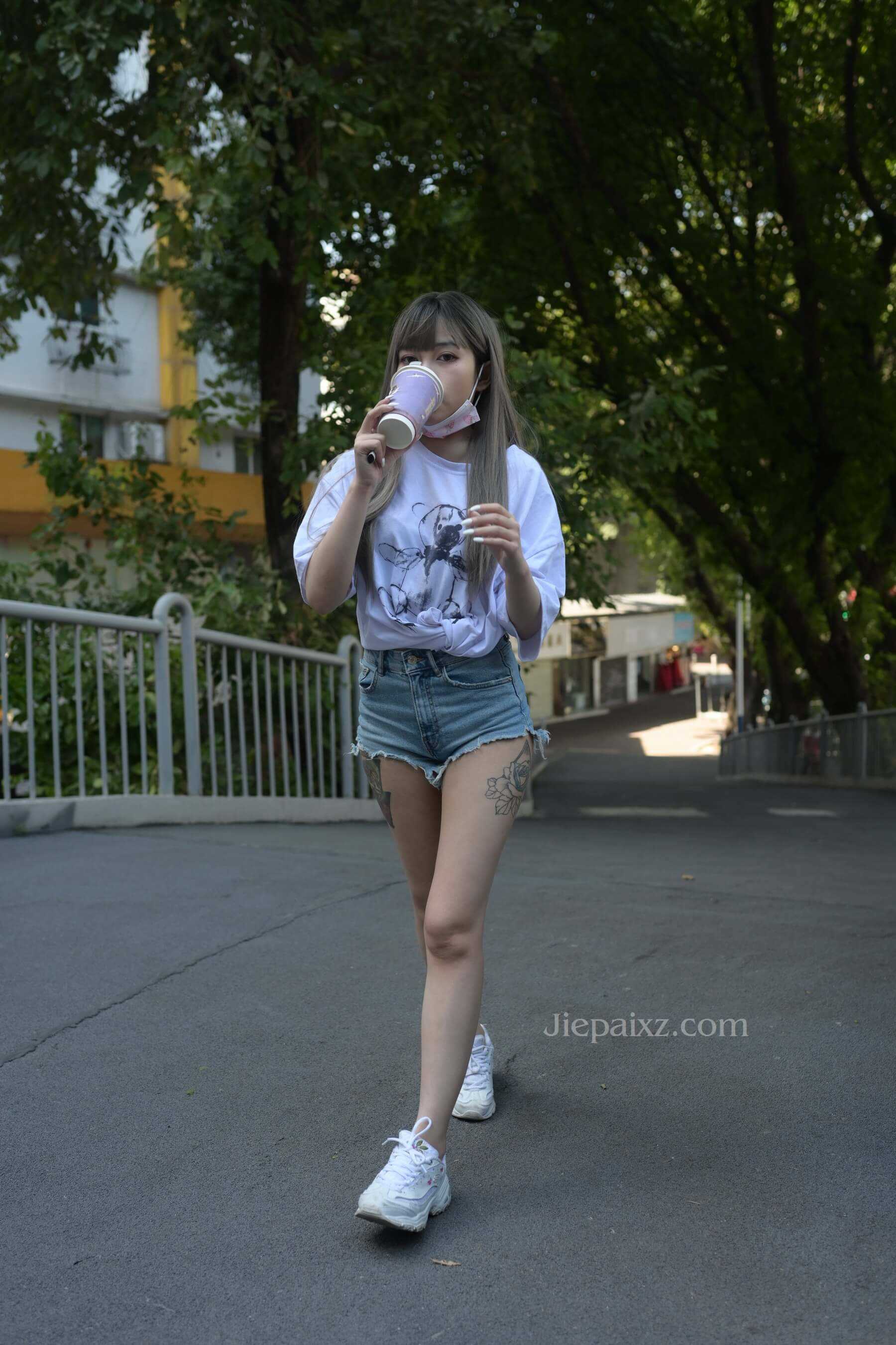慕容笙街拍作品&牛仔热裤小妹 【套图+视频】