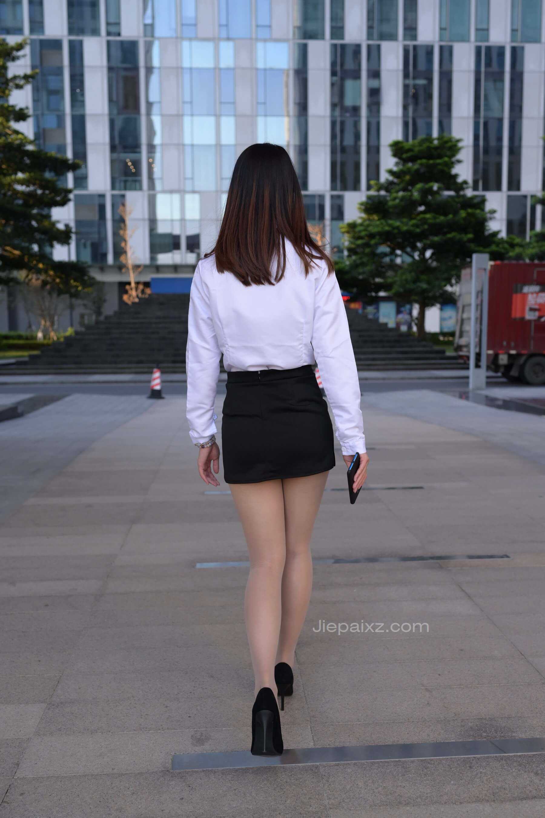 程生街拍&搭讪前台小姐姐 【套图+视频】