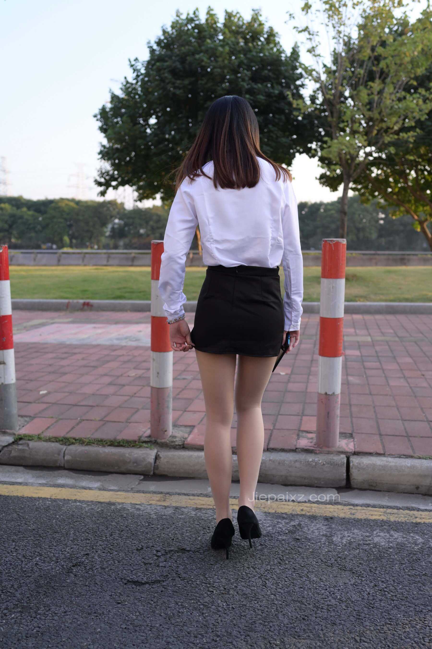 程生街拍&搭讪前台小姐姐 【套图+视频】