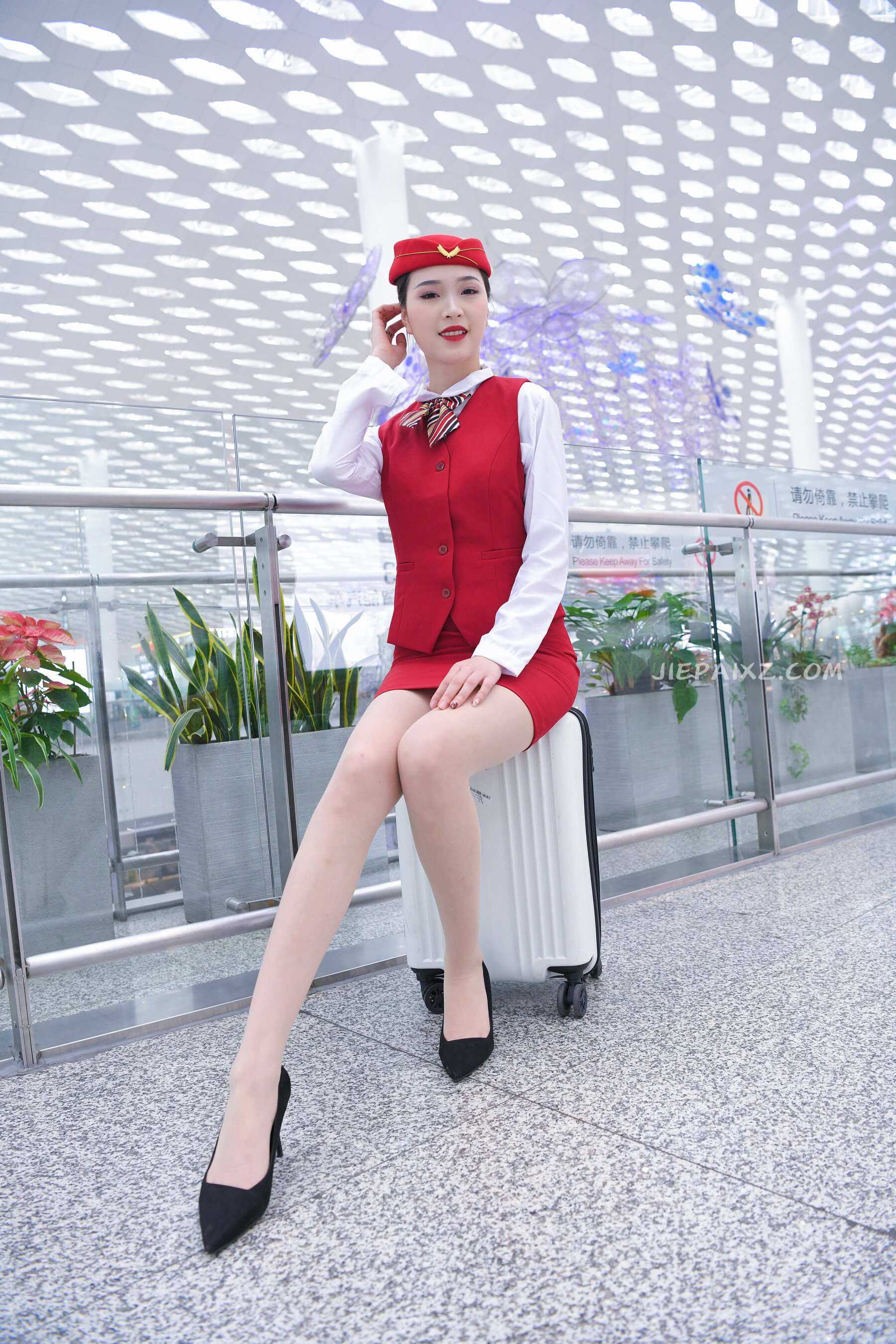 空姐 【套图+视频】