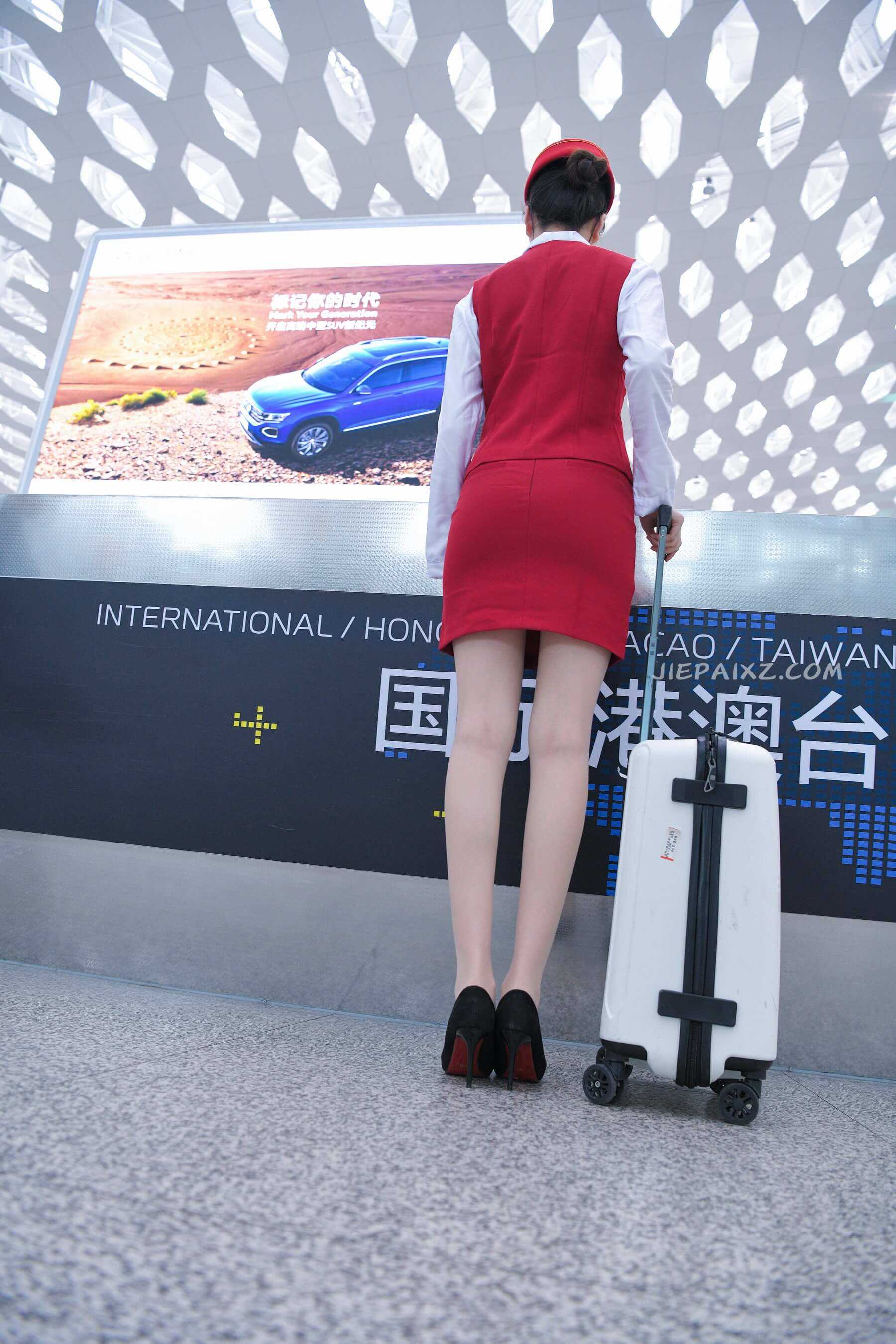 空姐 【套图+视频】