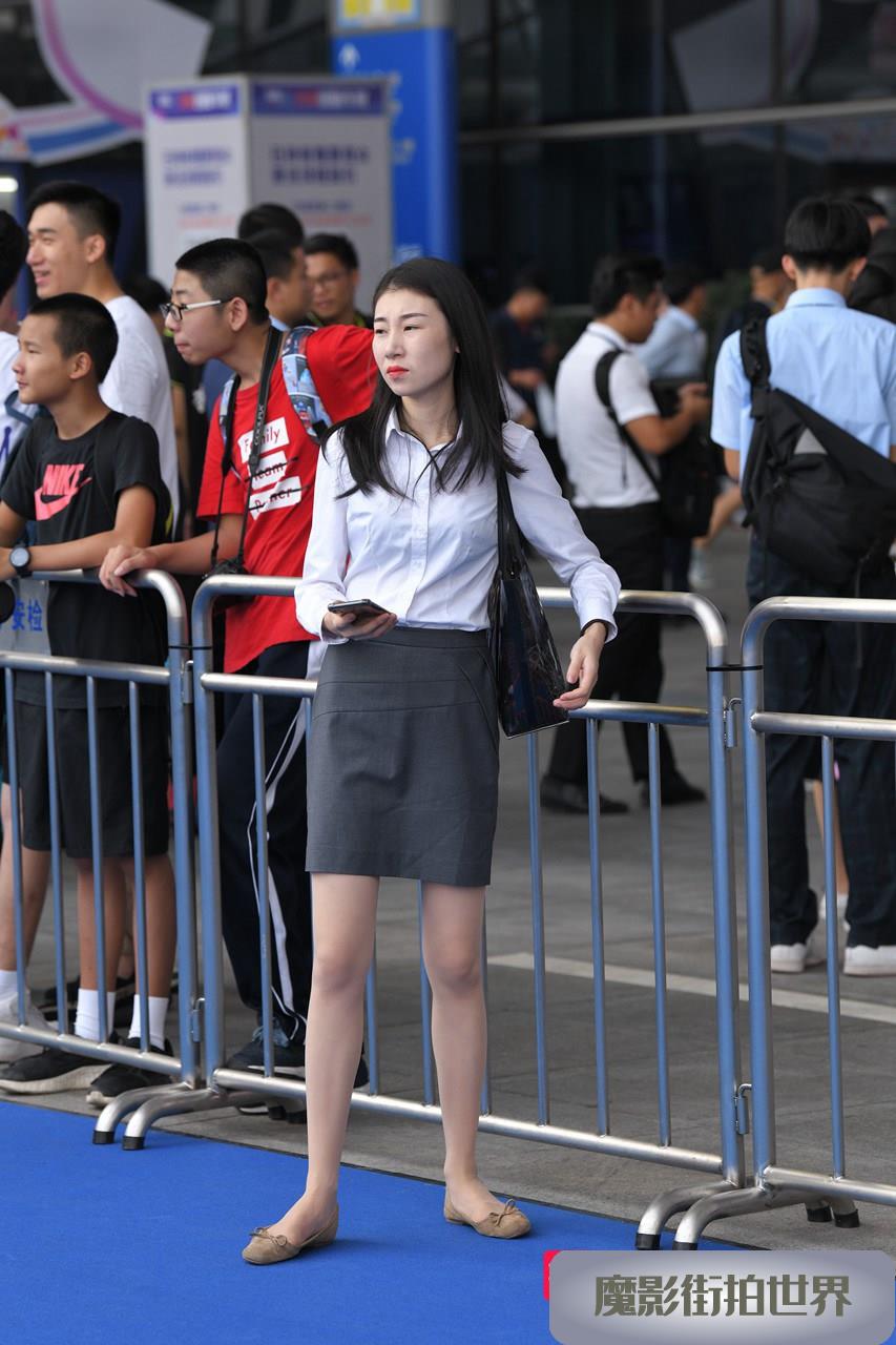 平底鞋丝袜OL美女3A415[291M]