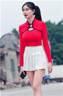 红衣白裙极品丝足美女套图3A139[291P-2.25G]