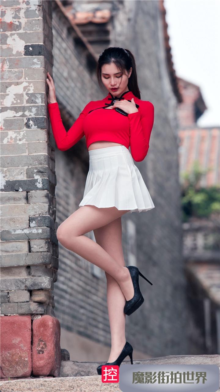 红衣白裙极品丝足美女套图3A139[291P-2.25G]