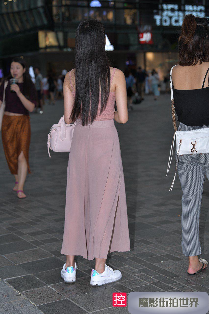 傍晚逛街漂亮美女MJ1739[817M]
