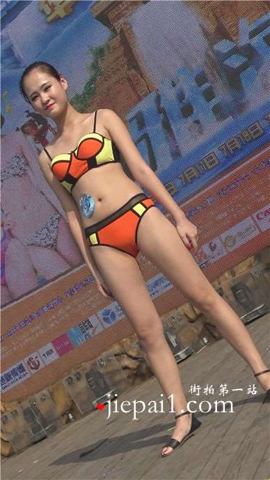 4k-甜美长腿比基尼泳装MM热舞