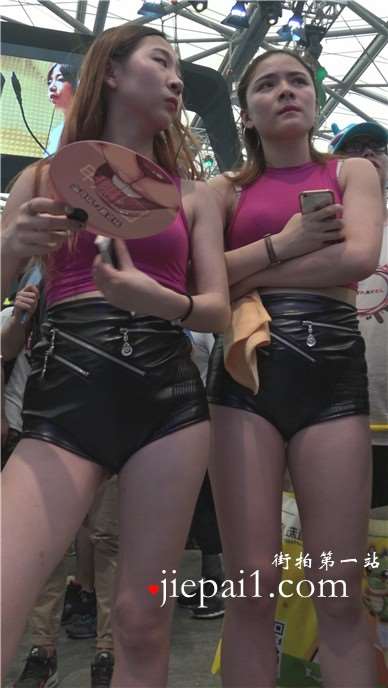 4k-身材超级劲爆的皮裤美女们