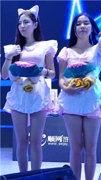 舞台上各种萌妹子美女showgirl