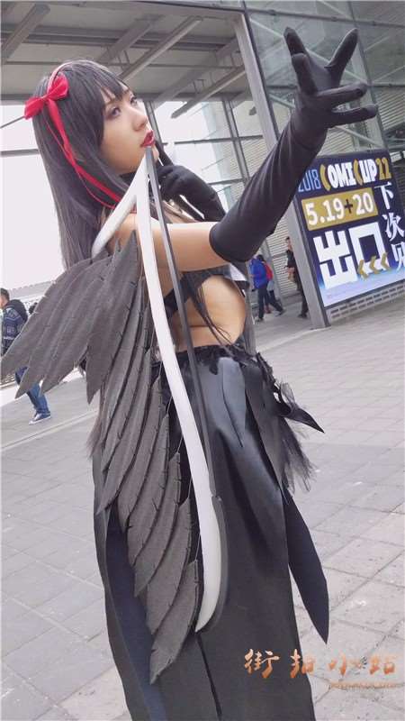 4k-玩cosplay的二次元少女