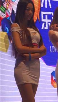 舞台上的超级美腿包臀裙高跟鞋showgirl