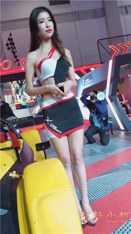 4k-赛车服女郎美女靓模