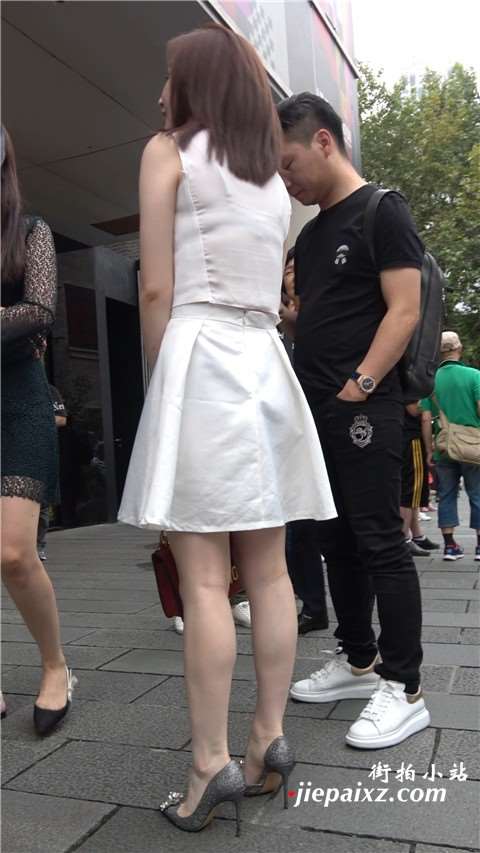 街拍连衣裙御姐美女姐姐