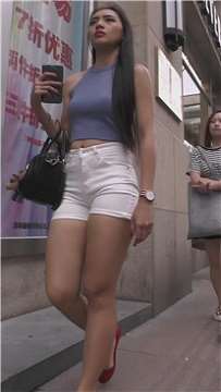 街拍红色小平底鞋肉臀美腿高颜值小仙女 [3.57 GB]