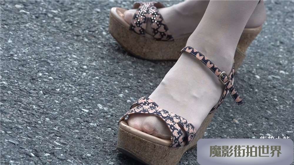 丝袜，坡高跟，长裙MM