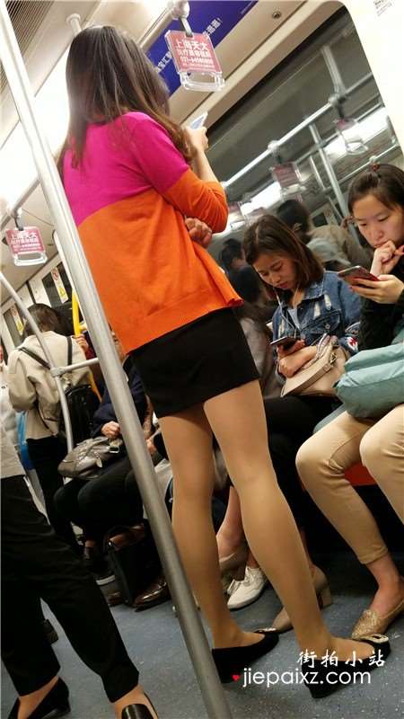 4K - 超性感好身材包臀裙街拍肉丝袜熟女美女
