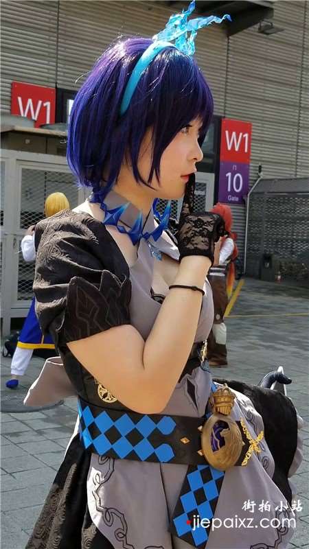 4k-极品丰满的cosplay二次元可爱小美女