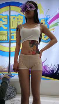 4k-小清新嫩模人体彩绘（下）