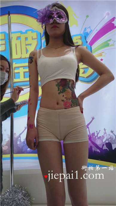 4k-小清新嫩模人体彩绘（下）