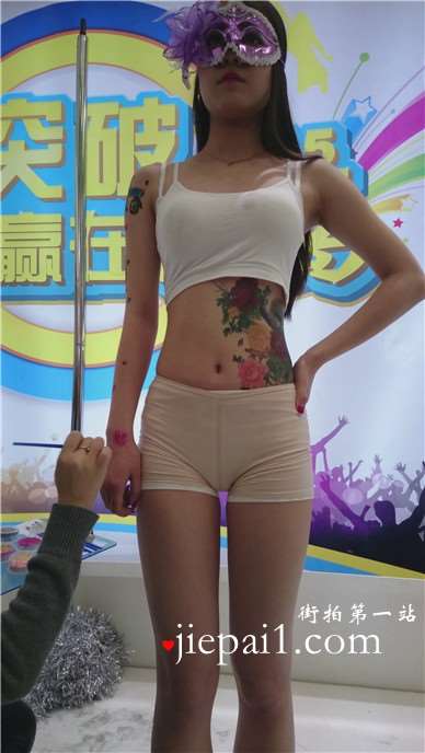 4k-小清新嫩模人体彩绘（下）