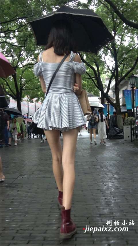 4K 性感的美腿美女