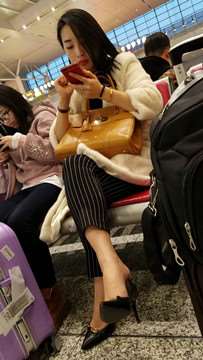 4k超清，极品长腿高跟气质御姐美女