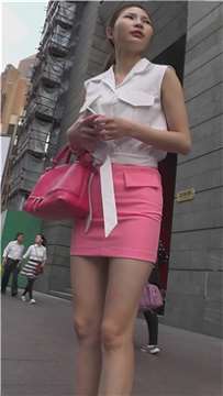 超级漂亮红高跟粉色包臀裙OL颜值美女姐姐 [573 MB]