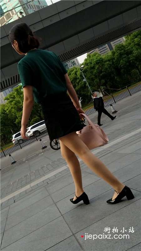 4K-极品好身材美腿包臀裙街拍美女