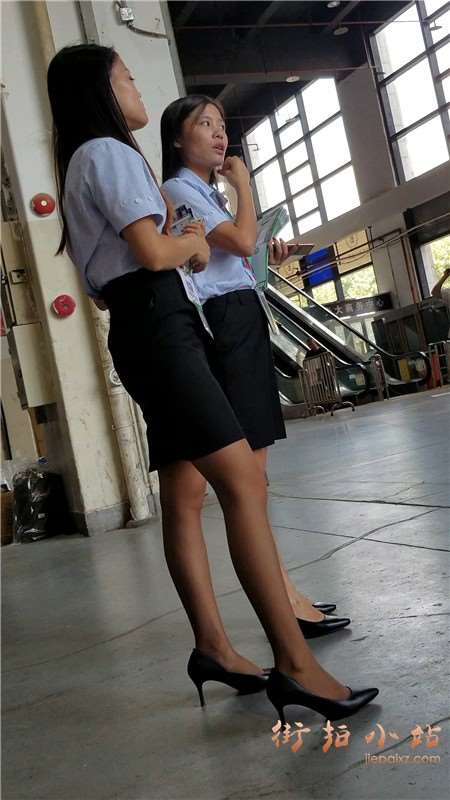 4k-高跟鞋丝袜包臀裙制服美女秘书