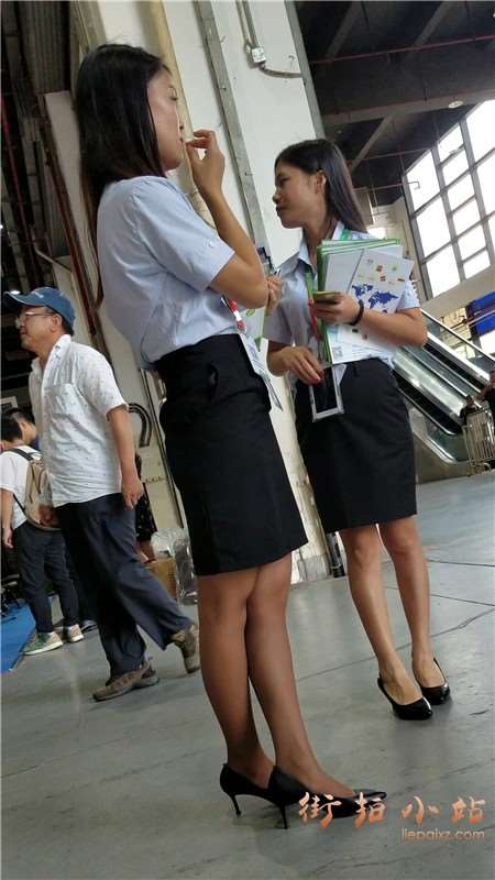 4k-高跟鞋丝袜包臀裙制服美女秘书