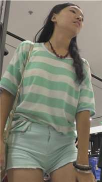 超级长腿热裤美女服装店挑衣服 [574 MB]