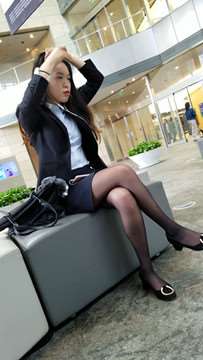 4k超清，极品诱惑黑丝国产制服美女