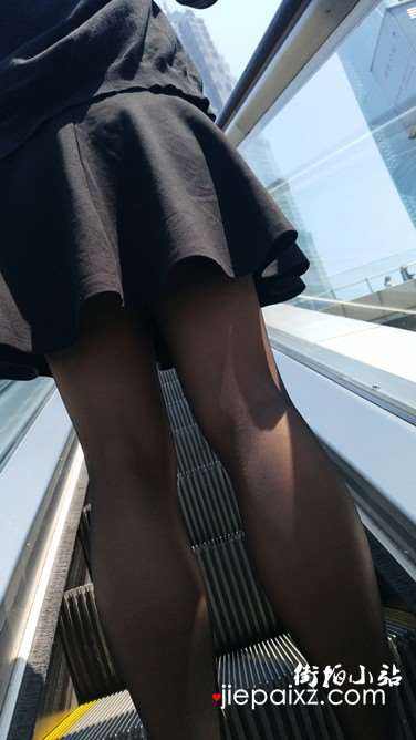 4k超清，街拍气质OL黑丝高跟鞋美女