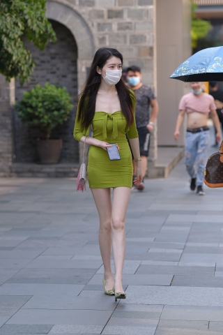 天生美腿，性感美**