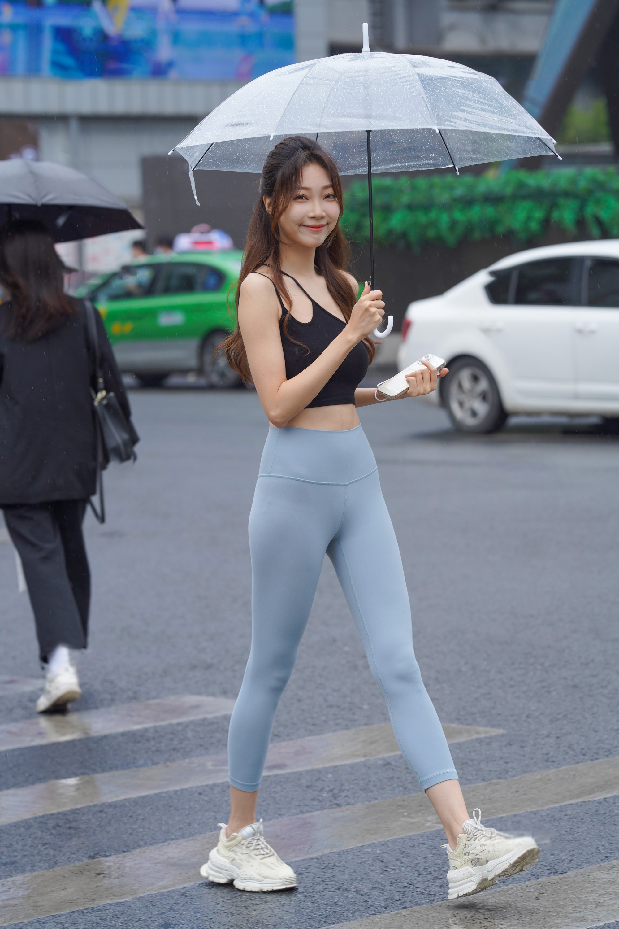 甜美可人运动女孩