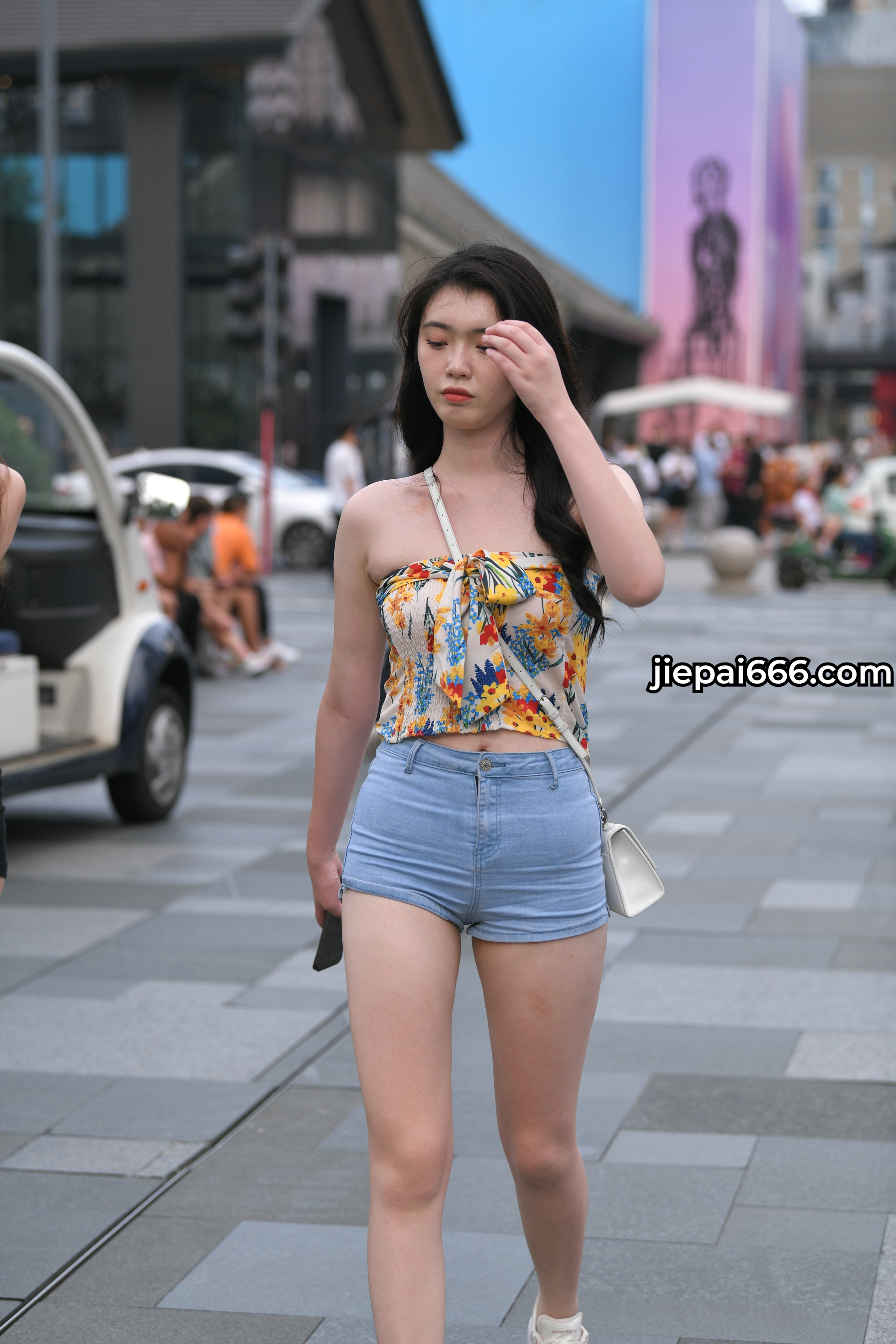 超短热裤