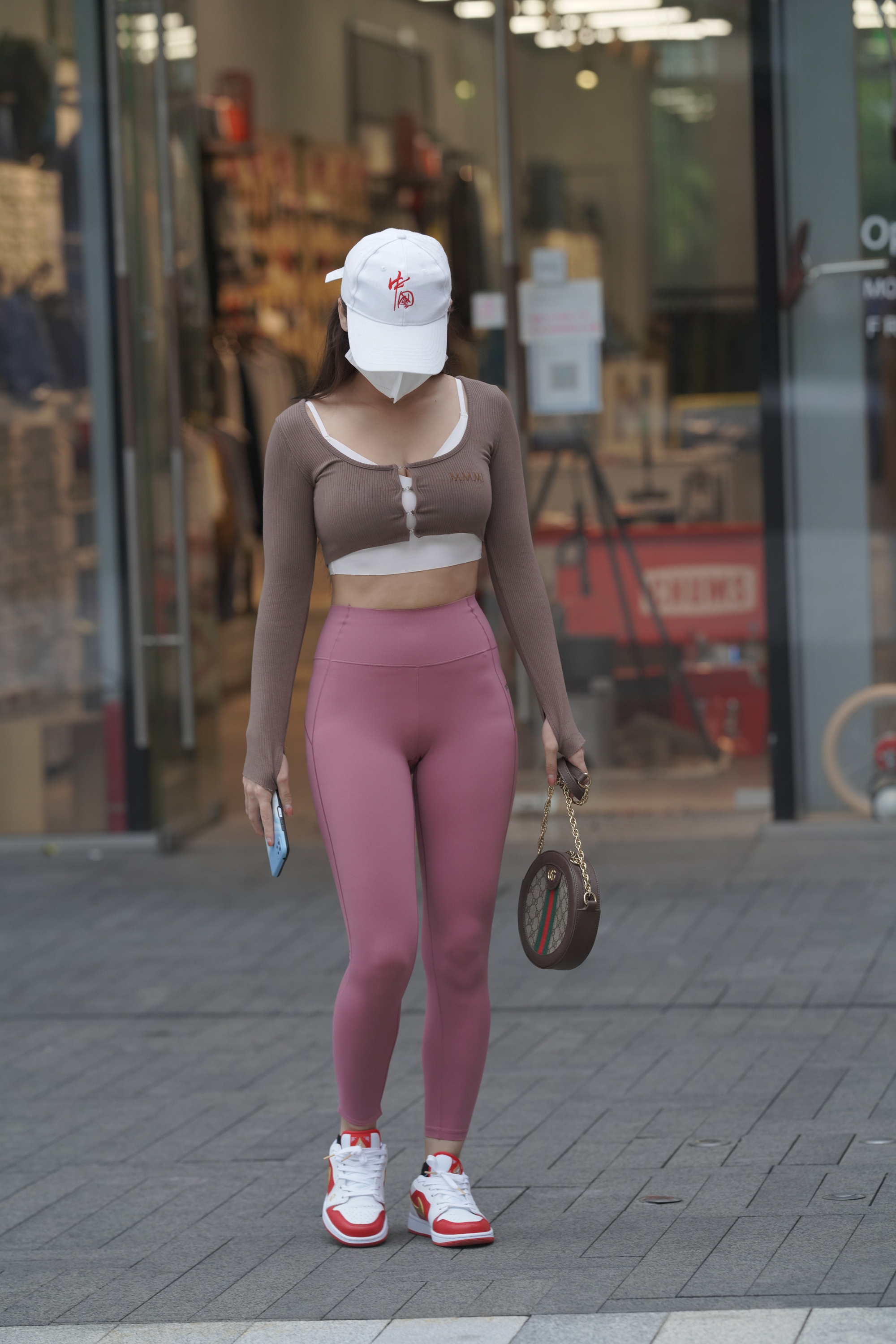 极品瑜伽裤美女