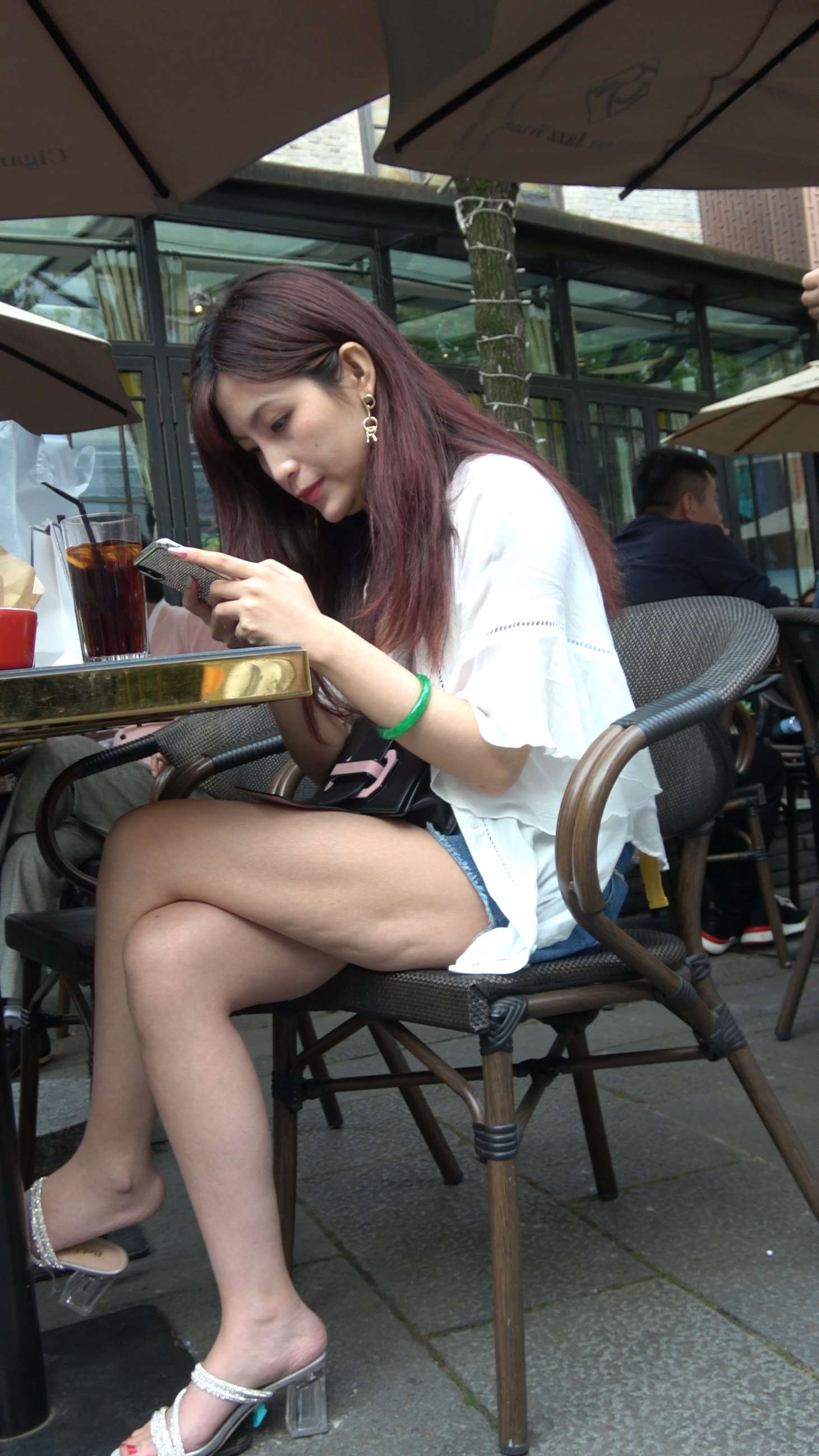 V40美腿姑娘与闺蜜的下午茶时间 [151 GB/4K]
