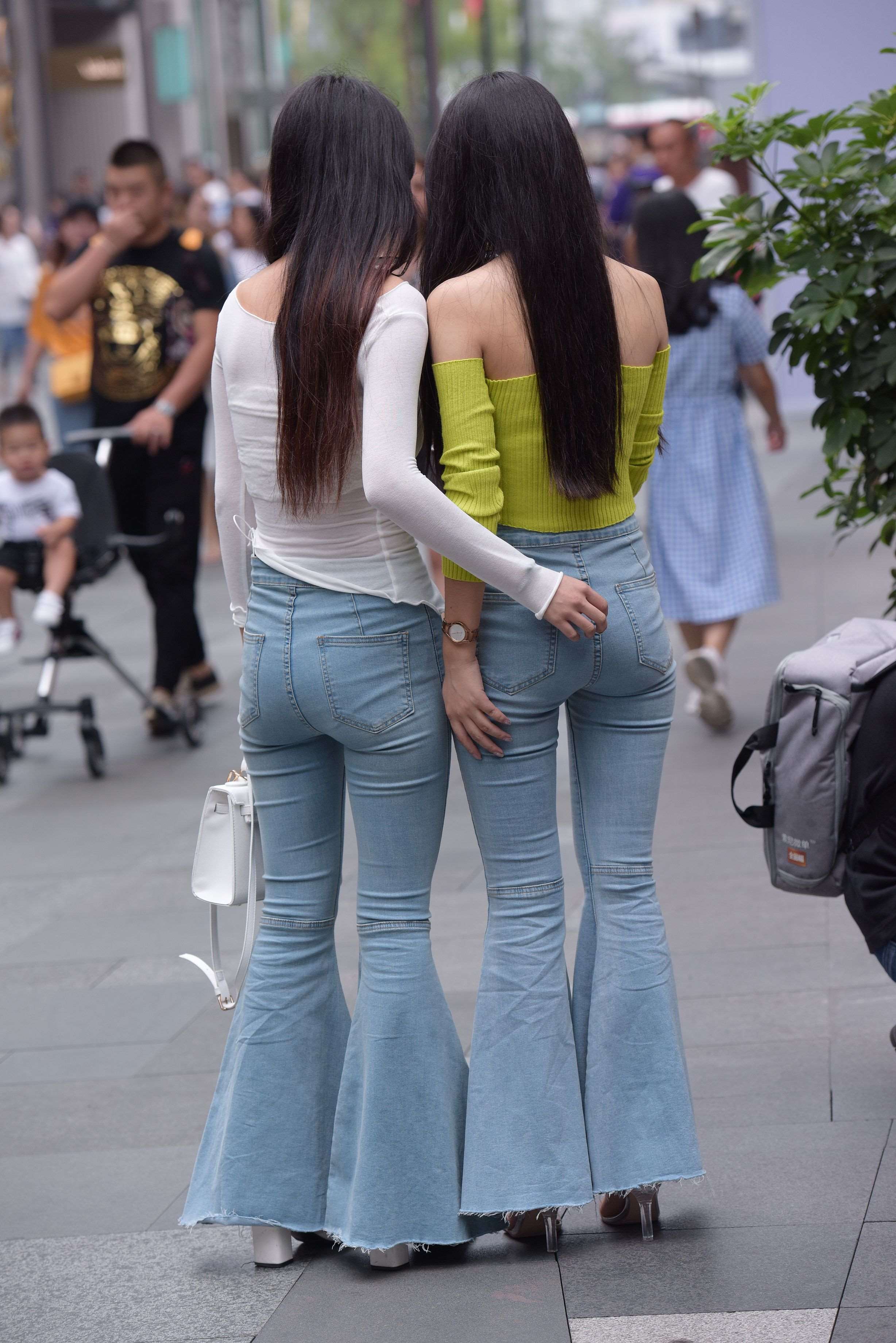 J55紧身牛仔闺蜜