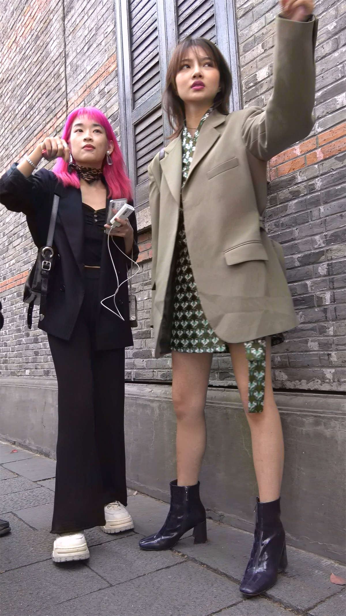 模特范气质美女