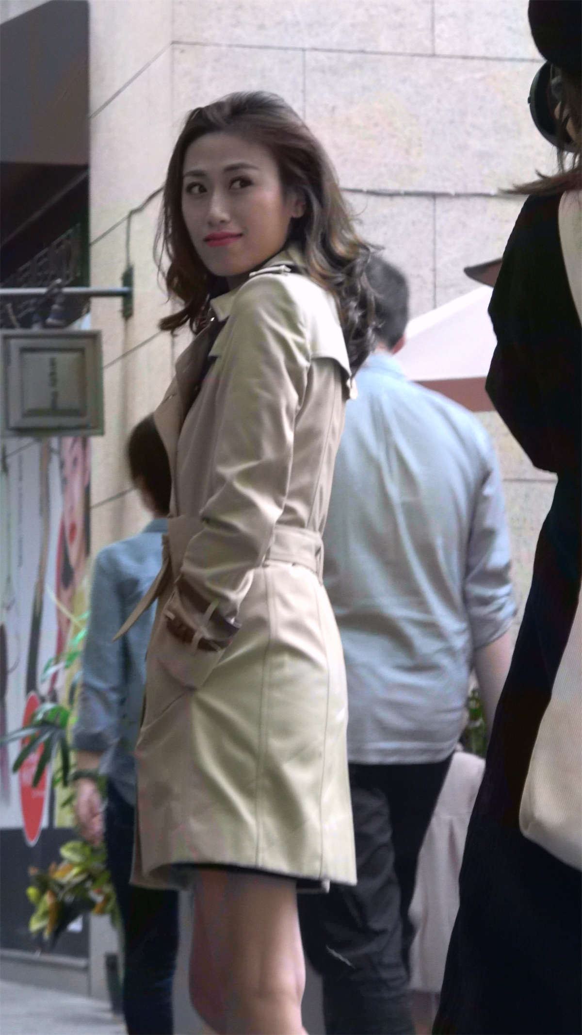 黑色高跟美腿苗条身材美女