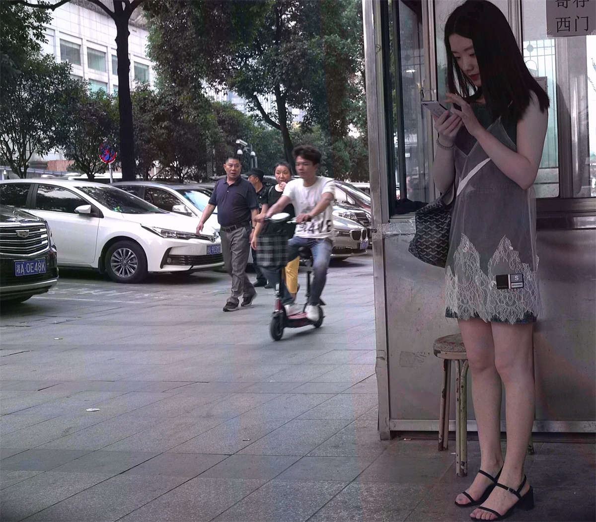 凉高跟，美足系列 1