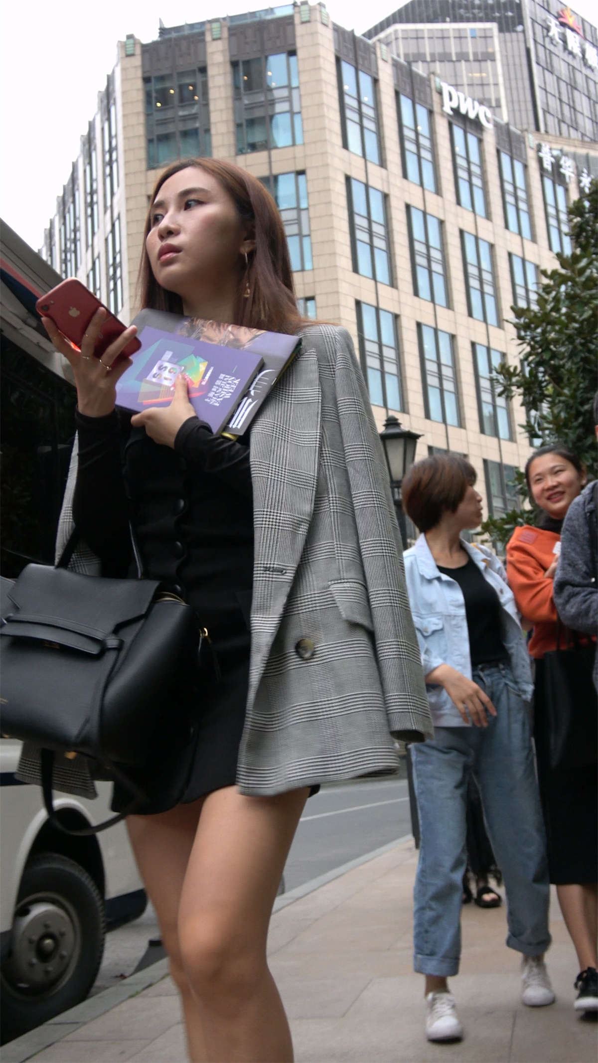 凉高跟性感美腿气质美女