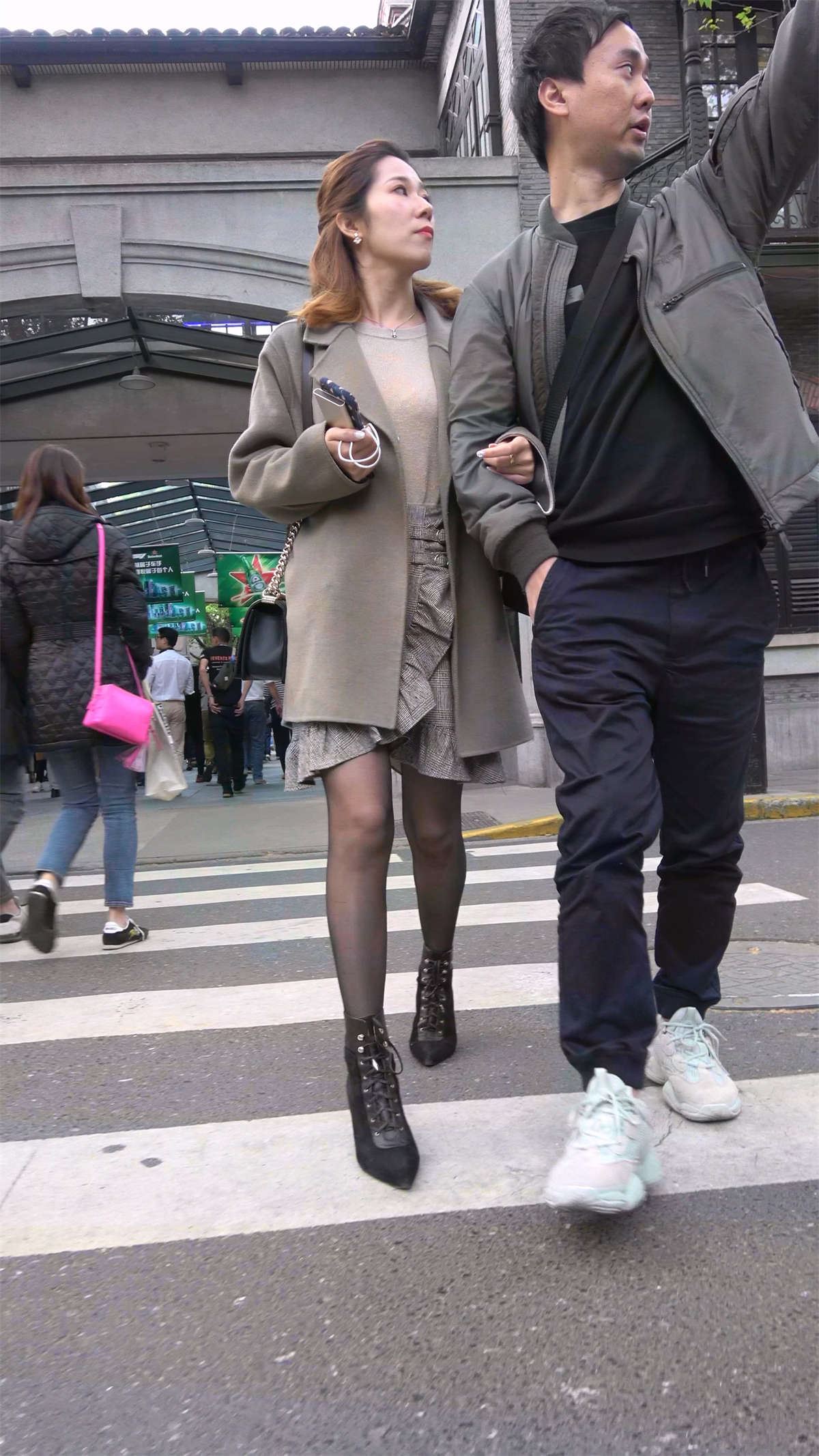 性感黑丝高挑极品美女
