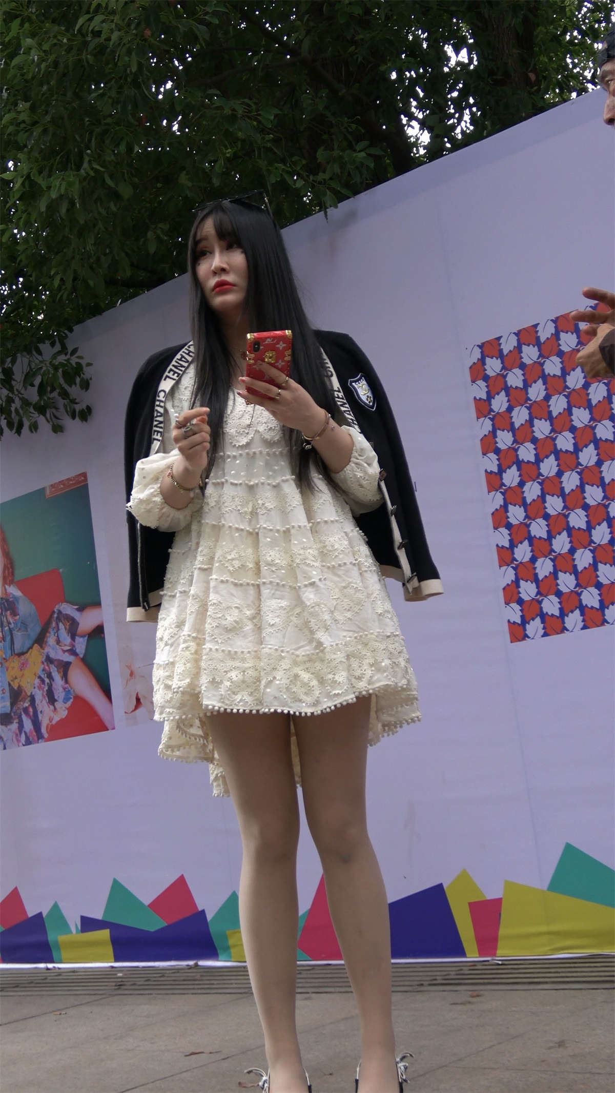 丝袜高跟美腿公主裙美女