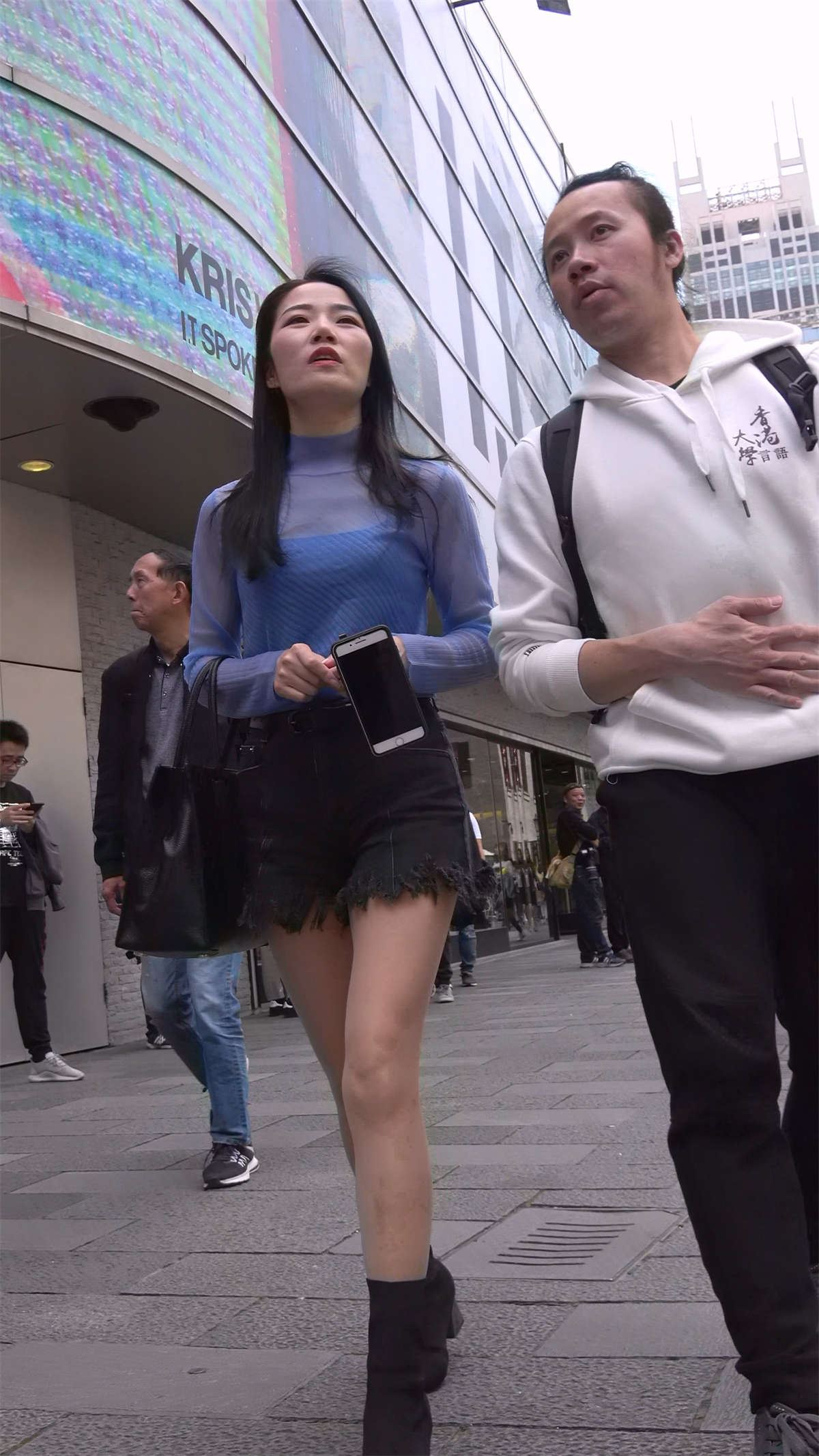 热裤性感美腿美女