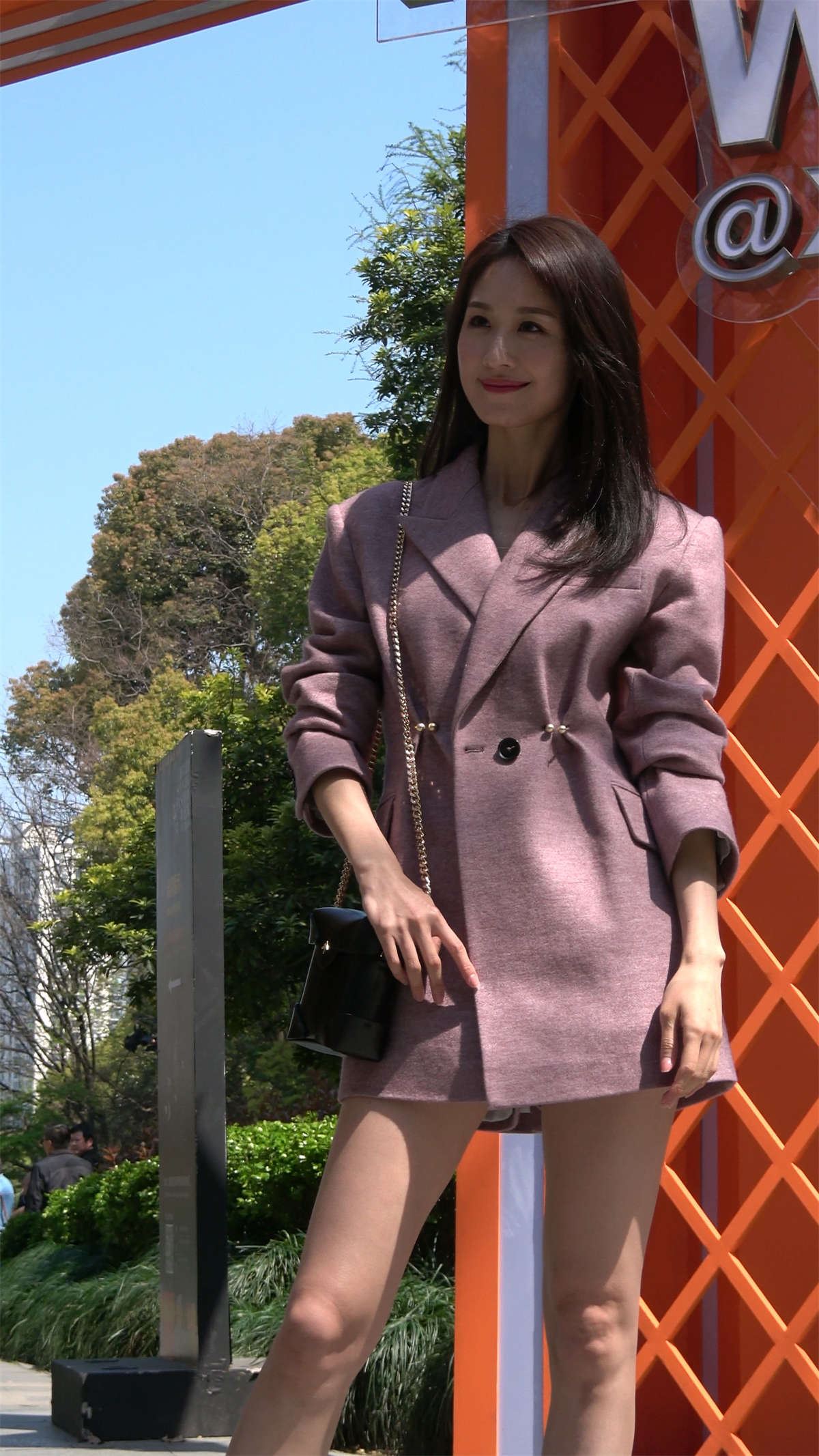 高挑大长腿高跟女神