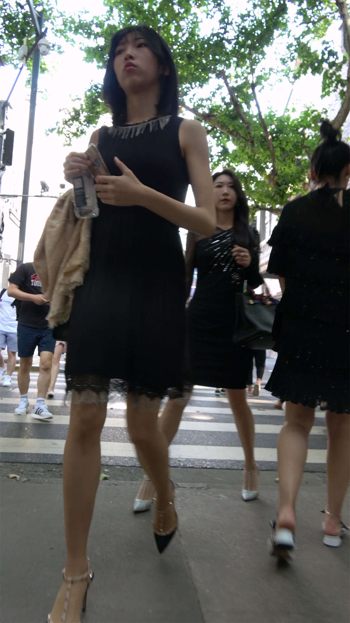 一流气质美女丝袜高跟鞋搭配