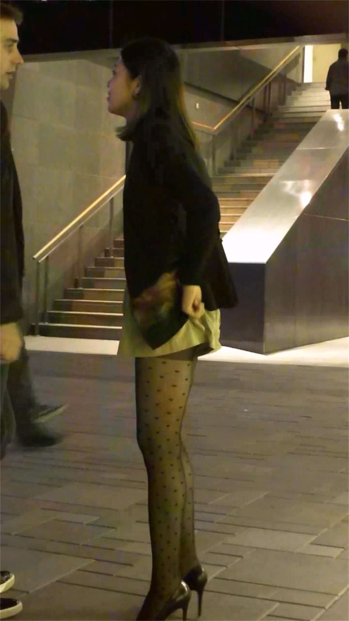 极品诱人斑点黑丝黑高美女