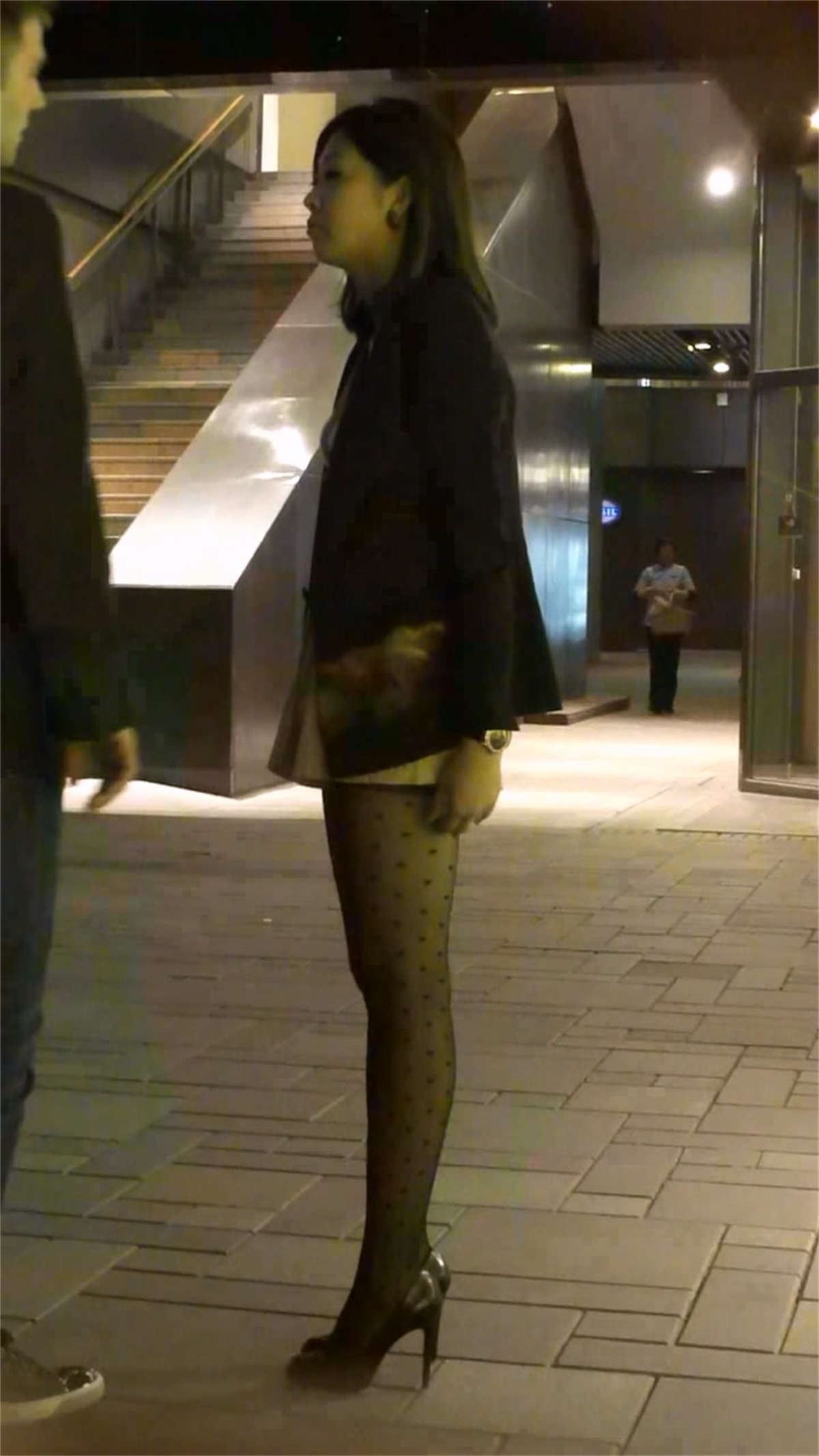 极品诱人斑点黑丝黑高美女