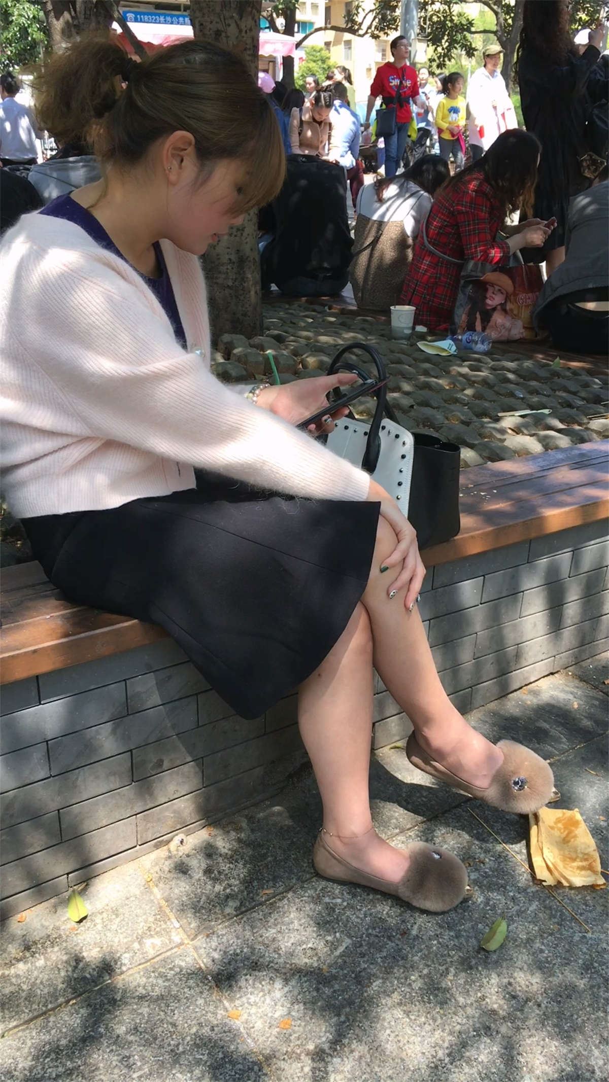 街拍大美女